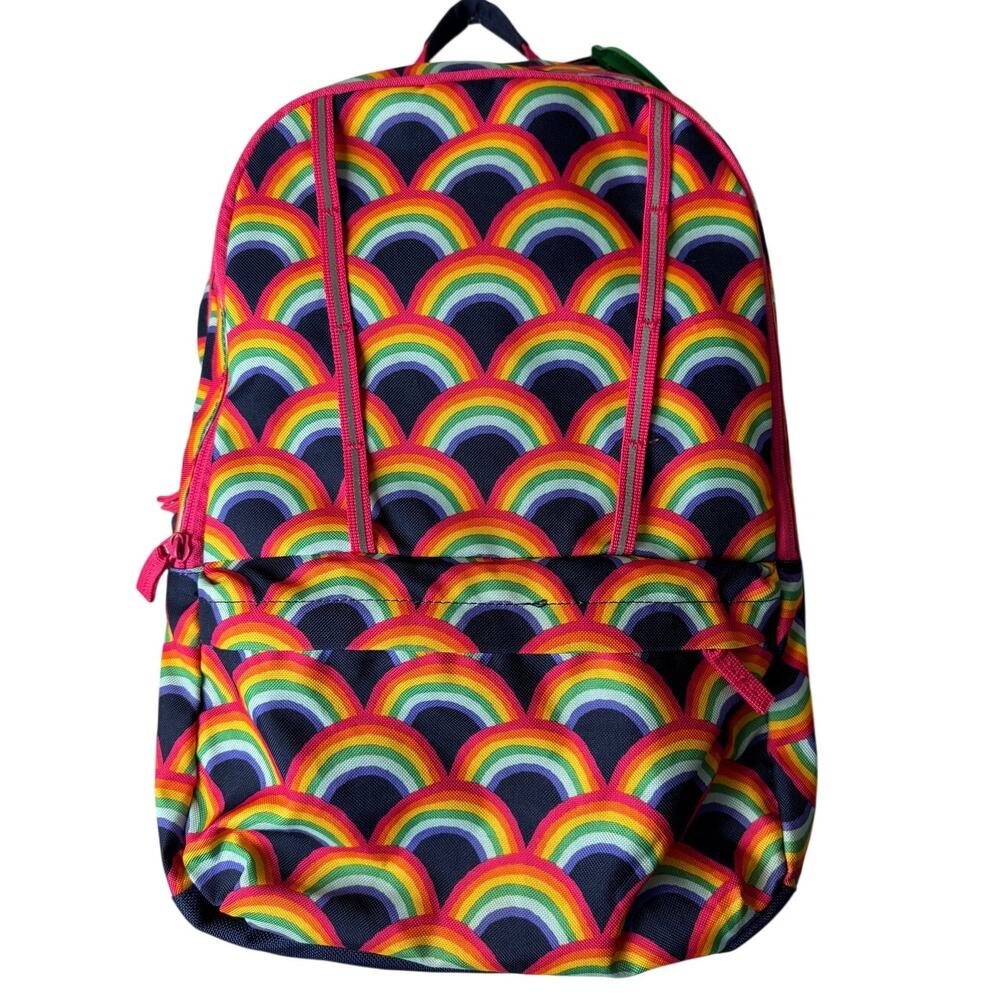 Lands' End Kids ClassMate Rainbow Backpack Like New